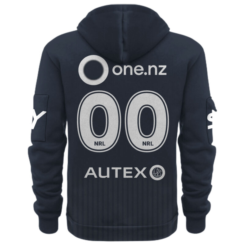 Warriors 2025 Dynasty Dear Warrior Special Quarter Zipper Hoodie Custom Name & Number - Image 3