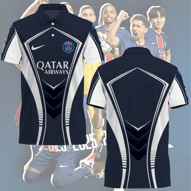 Paris Saint-Germain F.C. Newest Polo Shirt MO V2