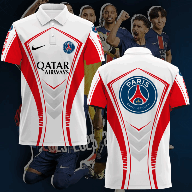 Paris Saint-Germain F.C. Newest Polo Shirt MO V5