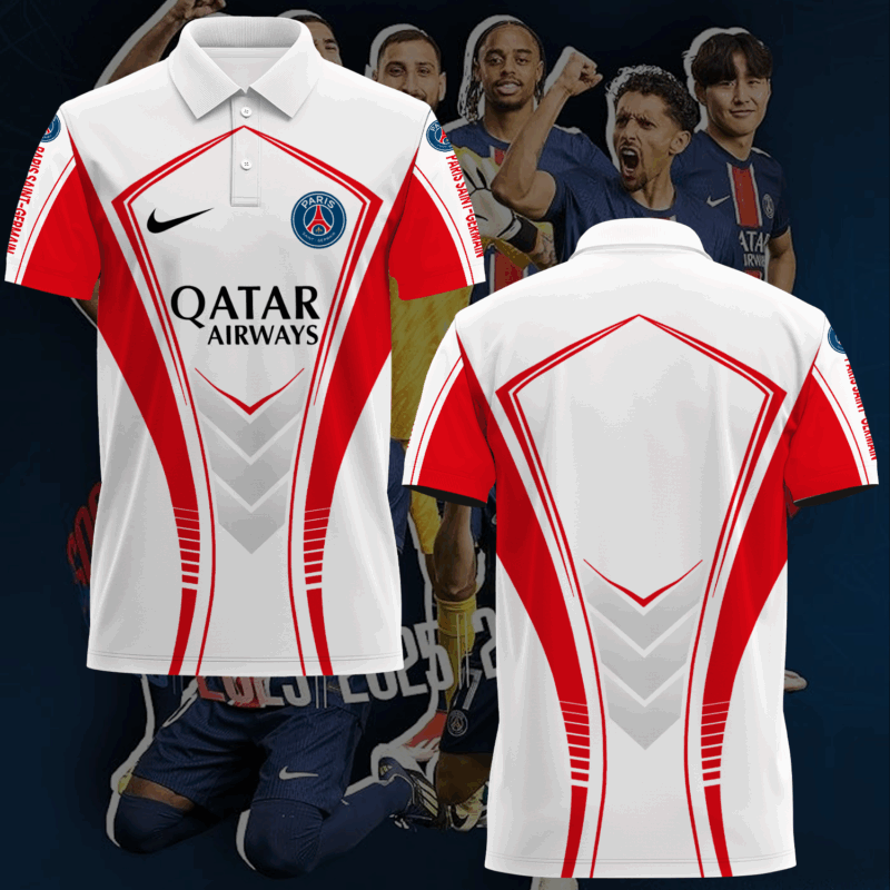 Paris Saint-Germain F.C. Newest Polo Shirt MO V6