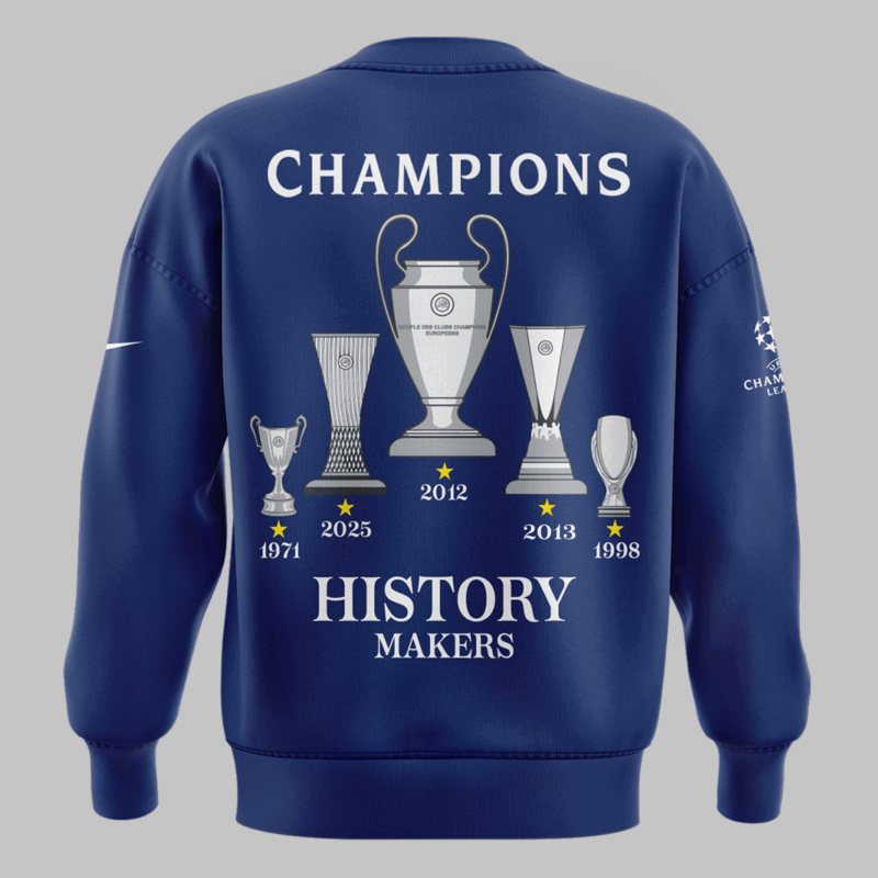 Limited Edition Chelsea FC We Have Won IT All Agian 2025 SWEATSHIRT - Image 3