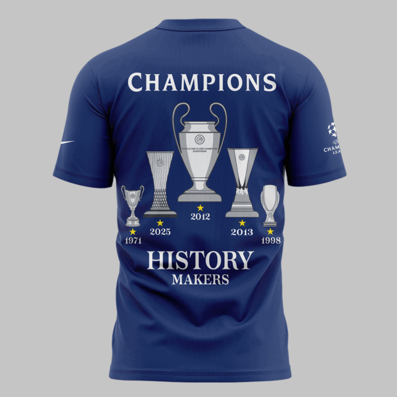 Limited Edition Chelsea FC We Have Won IT All Agian 2025 T shirt - Image 3