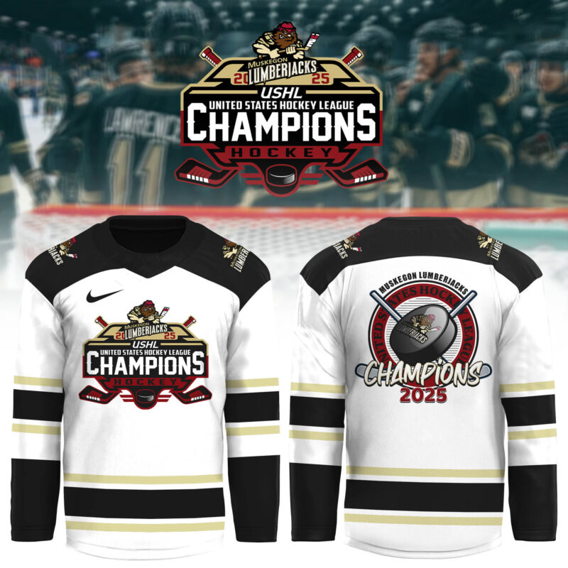 Clark Cup Muskegon Lumberjacks – United States Hockey League Champions 2025
