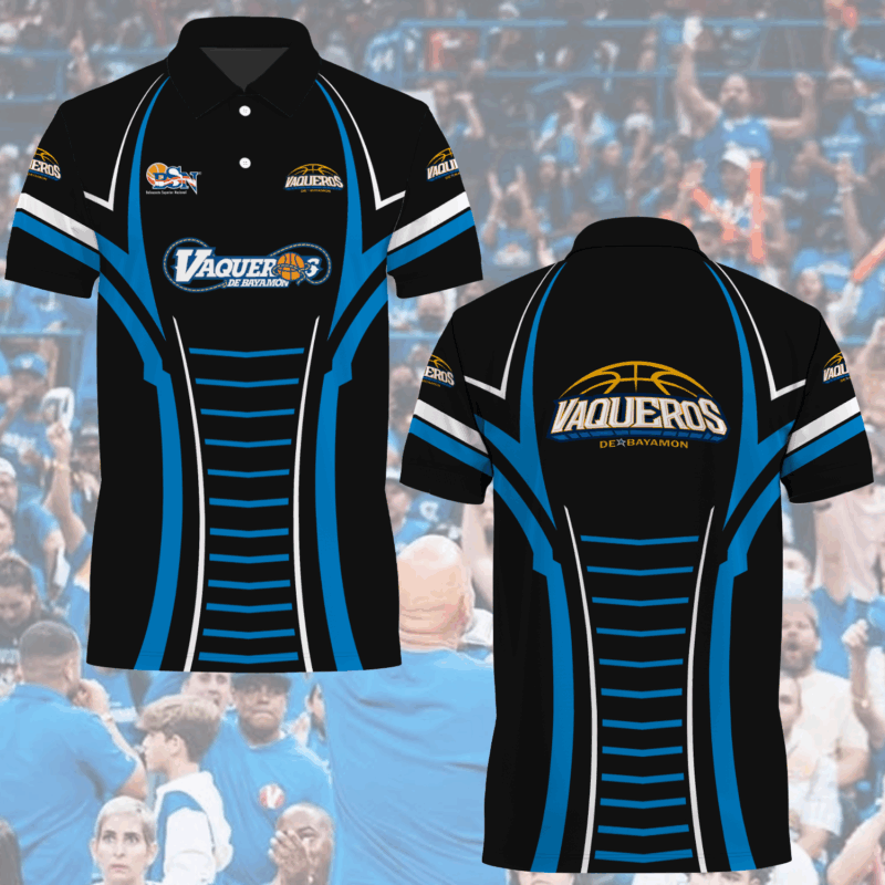 Vaqueros de Bayamón BSN Newest Polo Shirt MO V3