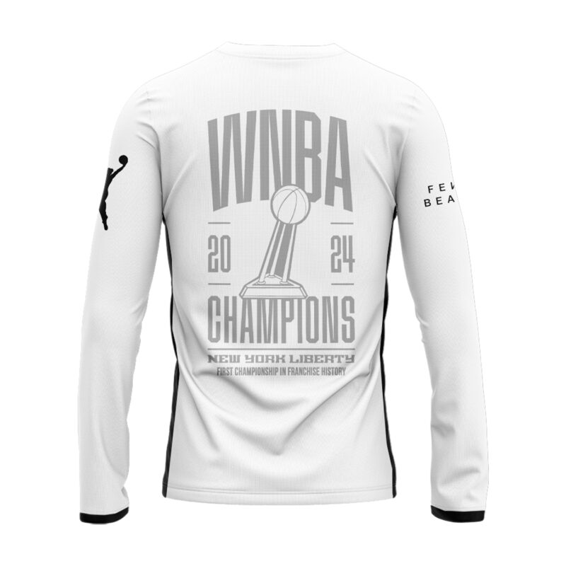 Limited Edition WNBA Champions New York Liberty Long Sleeve Shirt - Image 3