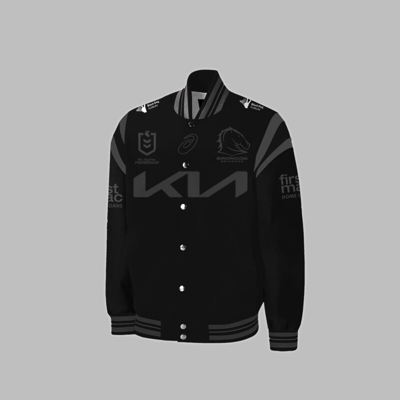 Brisbane Broncos limited edition 2025  Bomber Jacket - Image 2