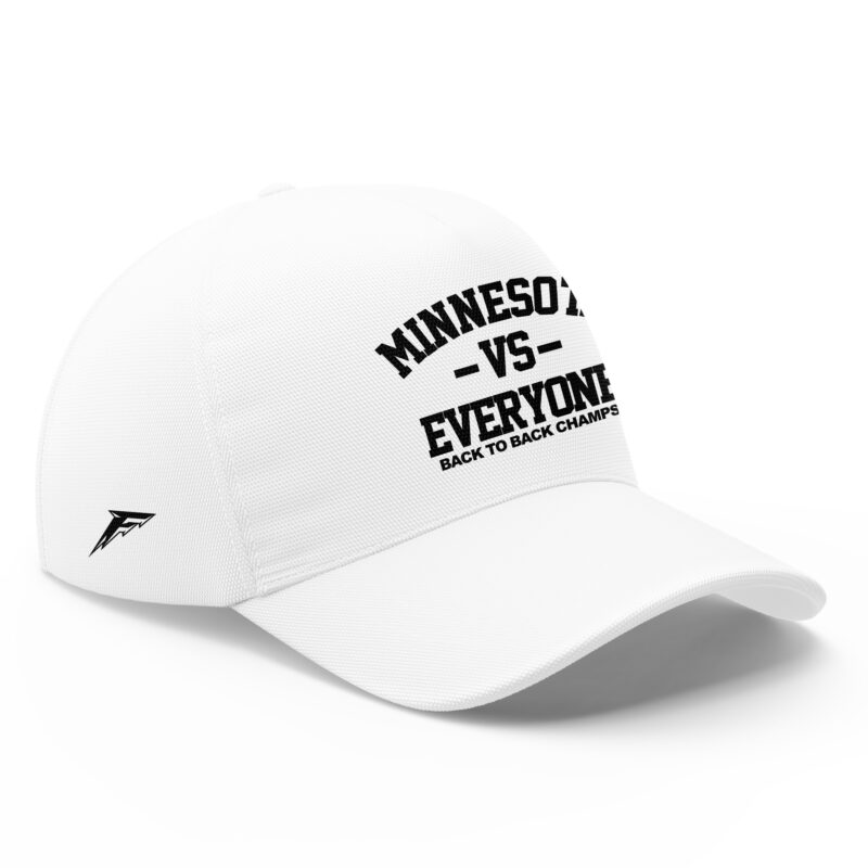 Special New All White Minnesota Vs Everyone Hoodie - Image 3