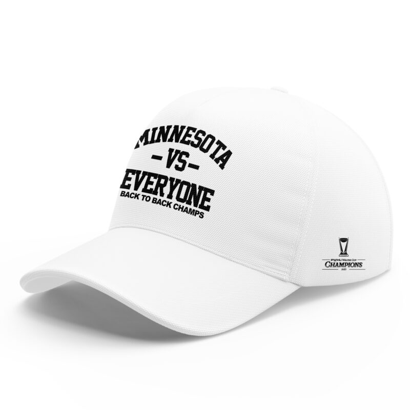 Special New All White Minnesota Vs Everyone Tshirt - Image 4
