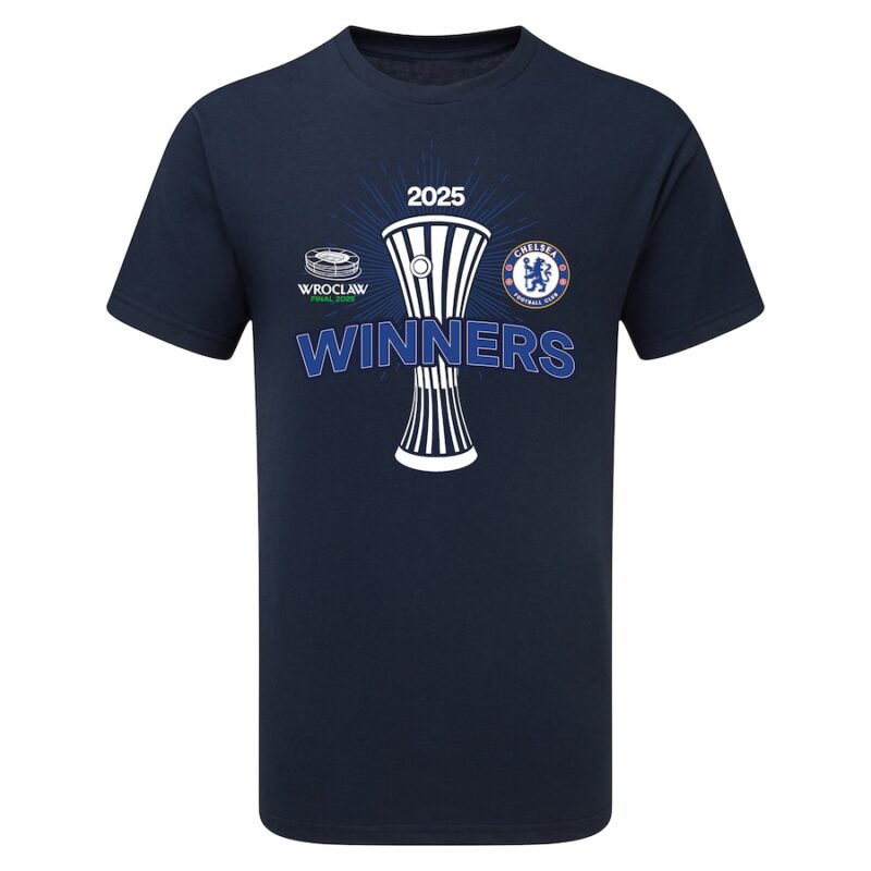 Chelsea UECL Winners Limited Edition 2025 T Shirt MO