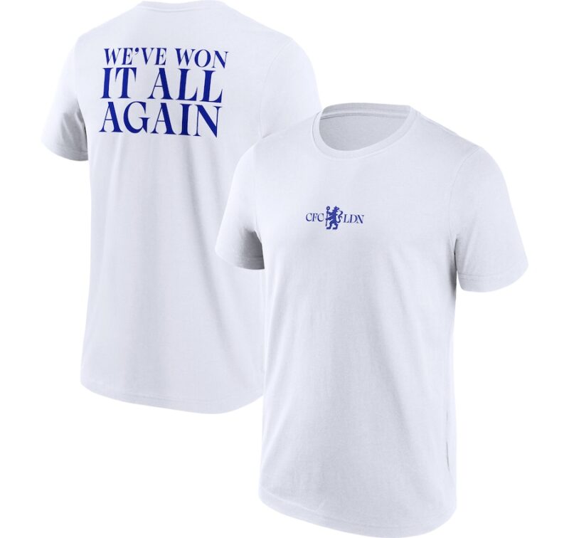Chelsea UECL Winners Limited Edition 2025 T Shirt MO