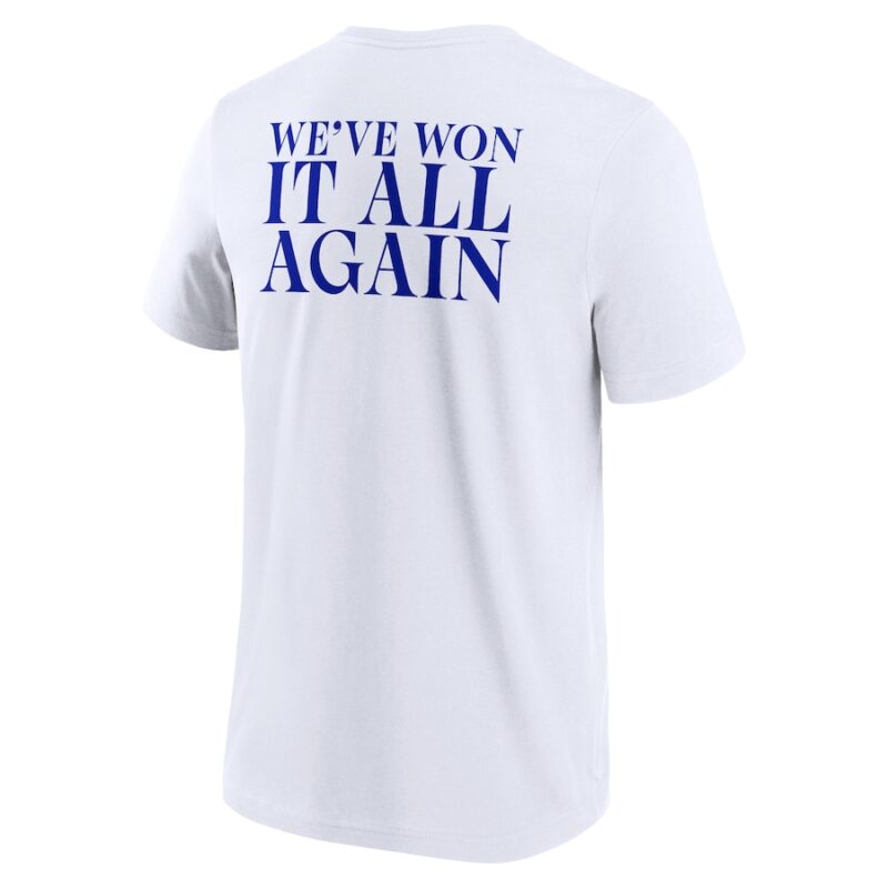 Chelsea UECL Winners Limited Edition 2025 T Shirt MO - Image 3