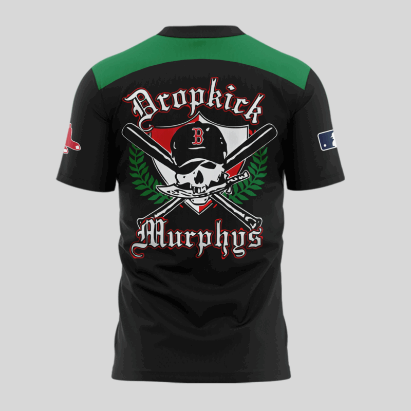Limited edition Boston Red Sox x Dropkick Murphys Night 2025 Tshirt - Image 3