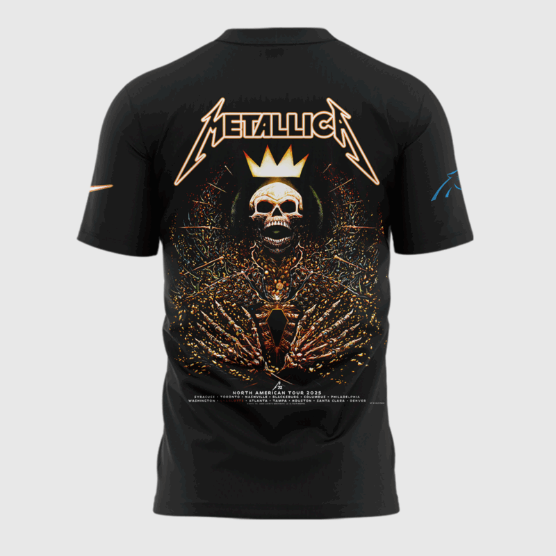 Exclusive Versio M72 World Tour x Carolina Panthers Tshirt 2025 - Image 3