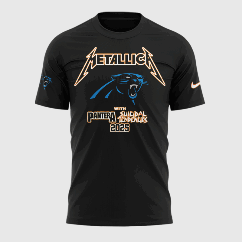 Exclusive Versio M72 World Tour x Carolina Panthers Tshirt 2025 - Image 2