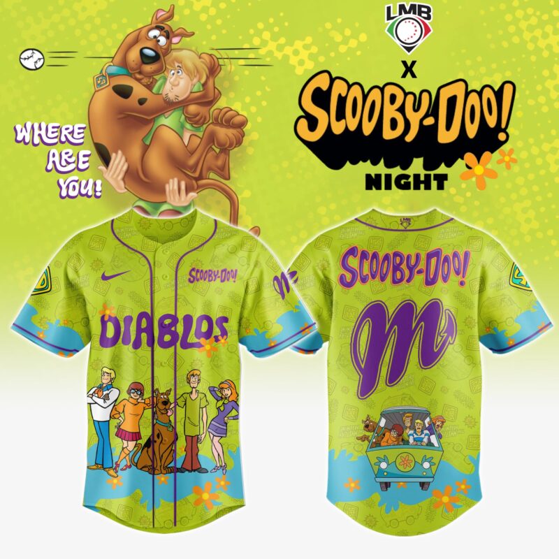 Diablos Rojos del México x Scooby Doo Jersey Editions Limited