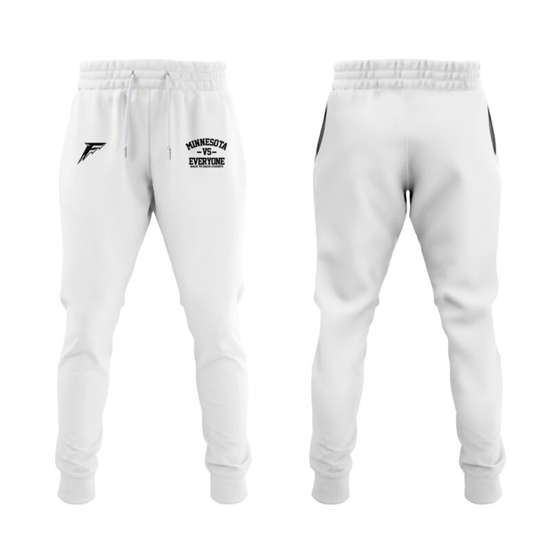 Special New All White Minnesota Vs Everyone Tshirt - Image 2