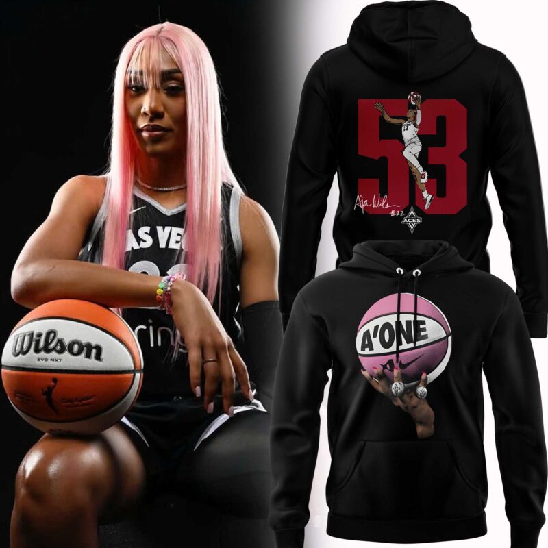 Special New Edition Las Vegas Aces AJA Wilson A?ONE Hoodie 2025