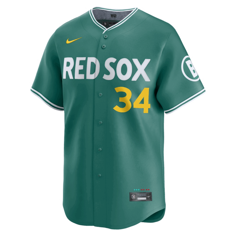 David Ortiz Boston Red Sox Nike 2025 City Connect Limited Retired Player Jersey - Green - Image 2