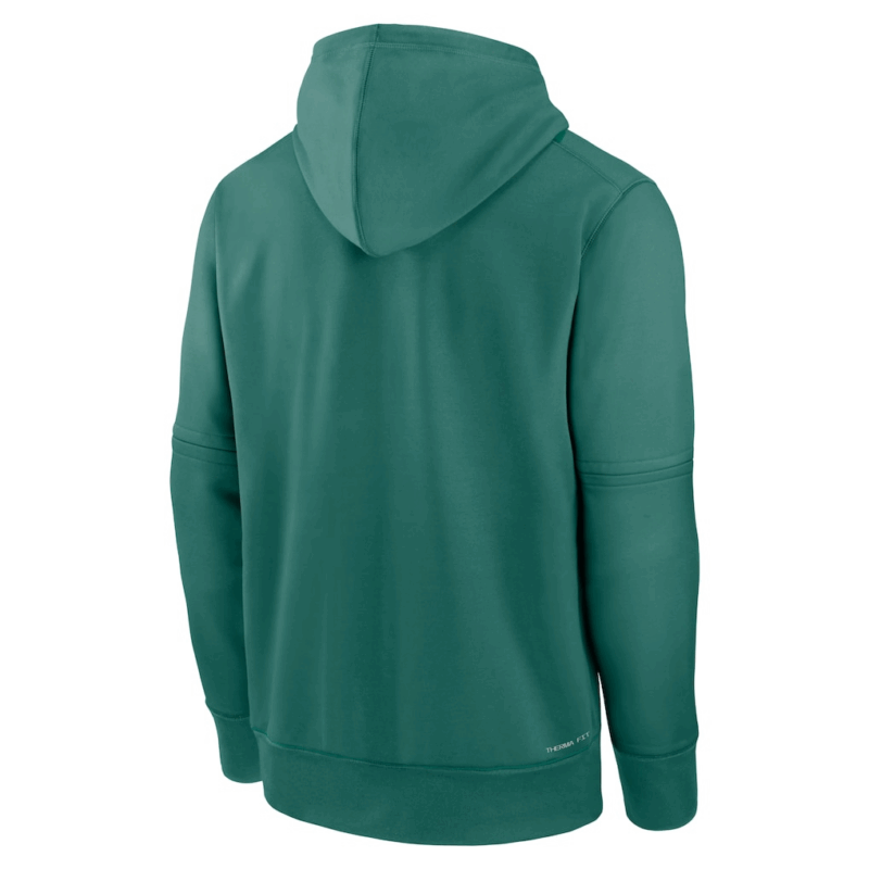 Men's Boston Red Sox Nike Green 2025 City Connect Authentic Collection Therma Pullover Hoodie - Image 3