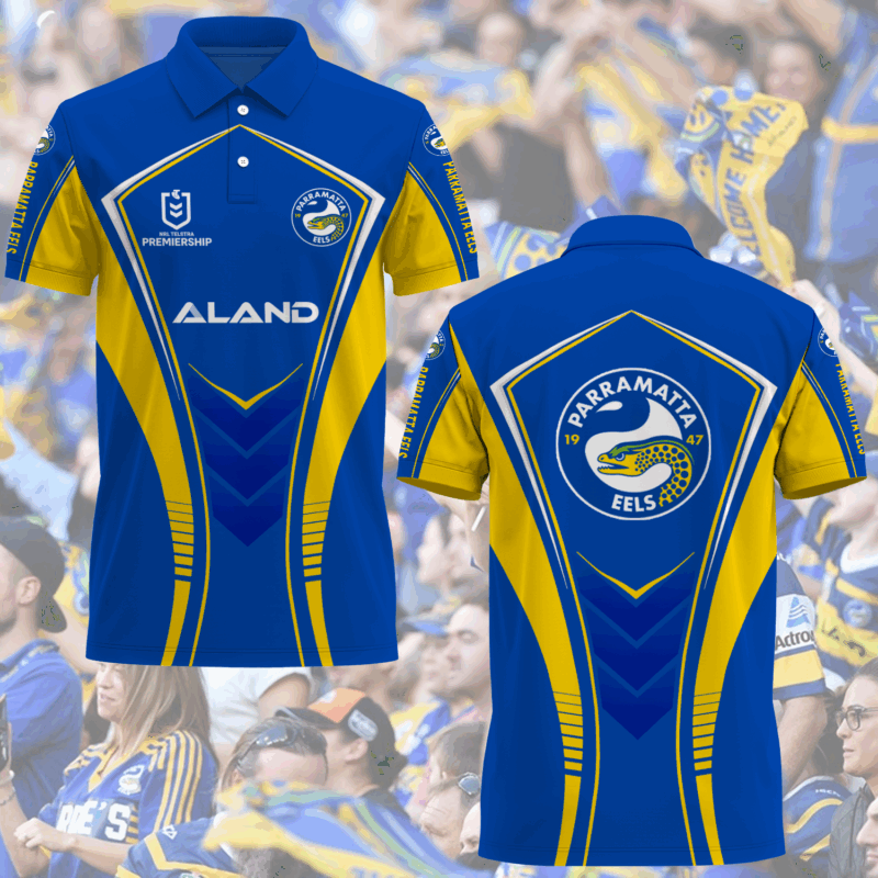 Parramatta Eels NRL Newest Polo Shirt MO V3
