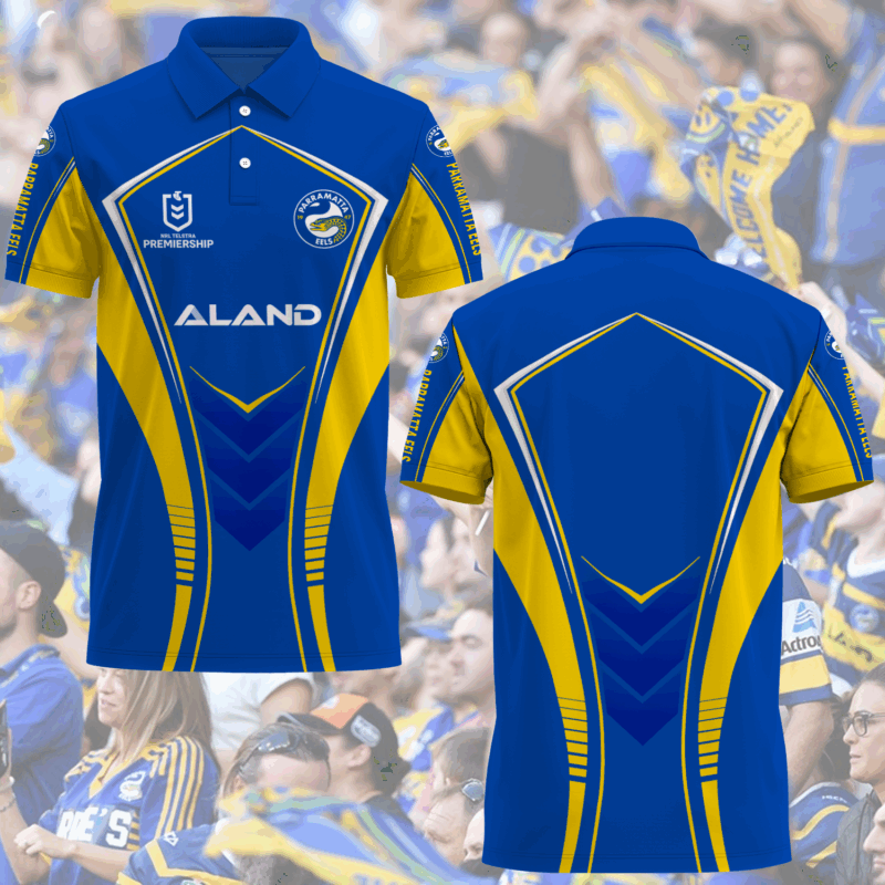 Parramatta Eels NRL Newest Polo Shirt MO V4