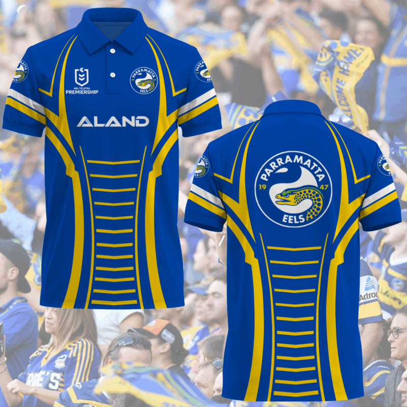 Parramatta Eels NRL Newest Polo Shirt MO V1