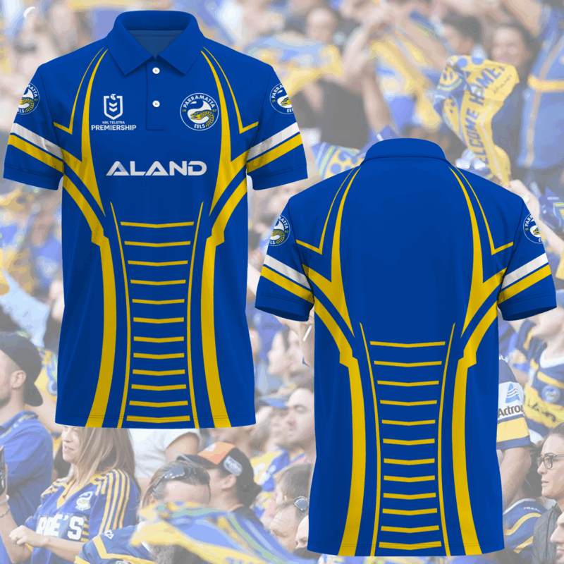 Parramatta Eels NRL Newest Polo Shirt MO V2