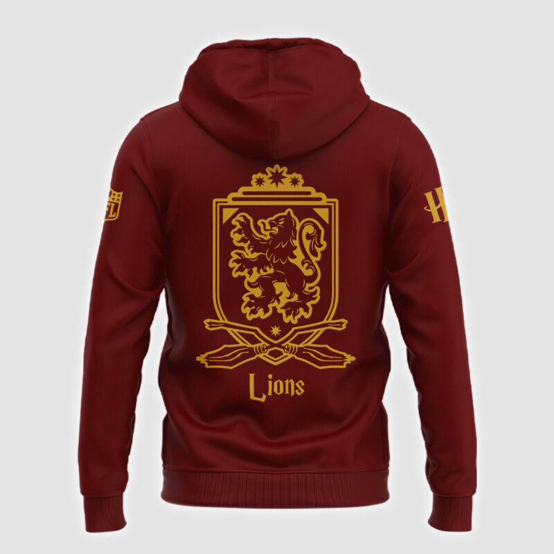 Special New Detroit Lions Harry Potter Night Hoodie - Image 3