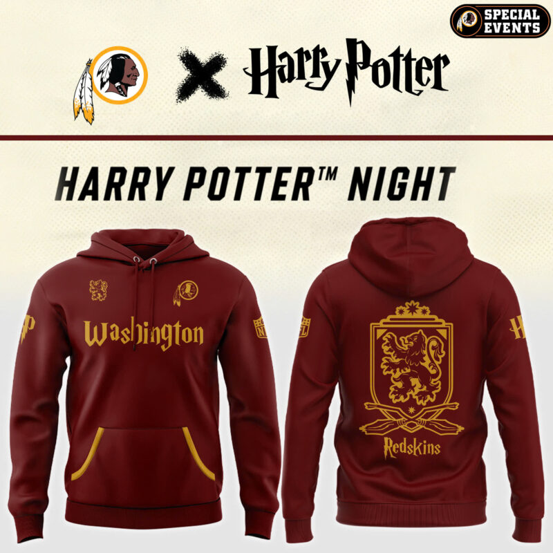 Special New Washington Redskins Harry Potter Night Hoodie
