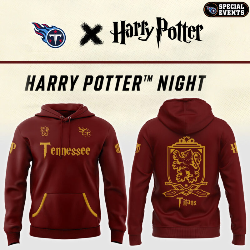 Special New Tennessee Titans Harry Potter Night Hoodie