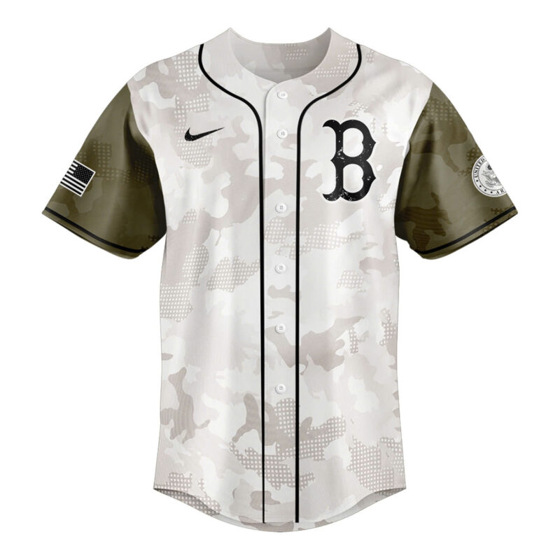 Special 2025 Armed Forces Day Boston Red Sox Jersey - Image 2