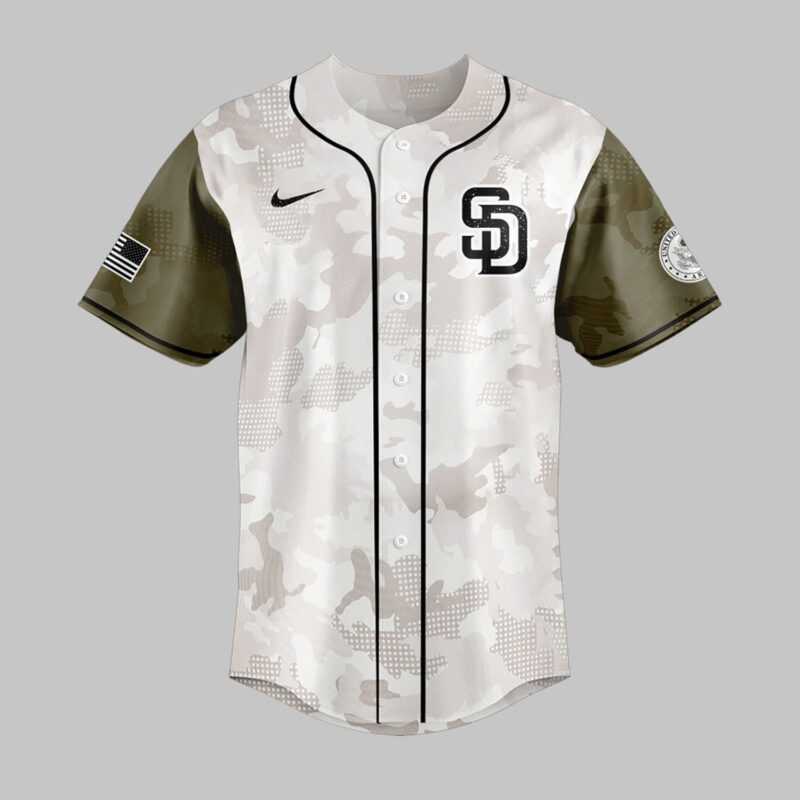 Special 2025 Armed Forces Day San Diego Padres Jersey - Image 2