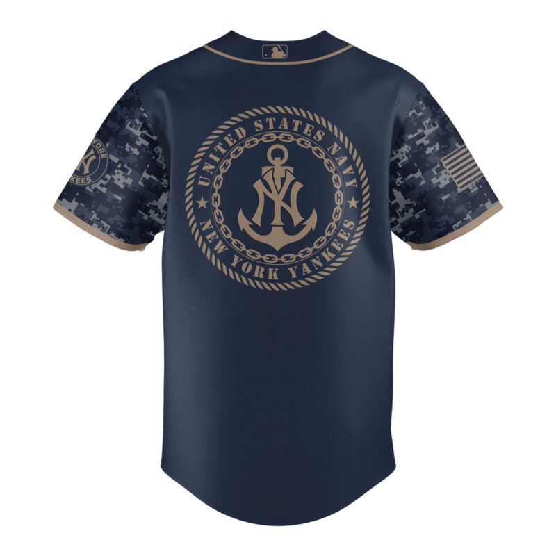 Special 2025 Armed Forces Day New York Yankees Baseball Jersey - Image 3