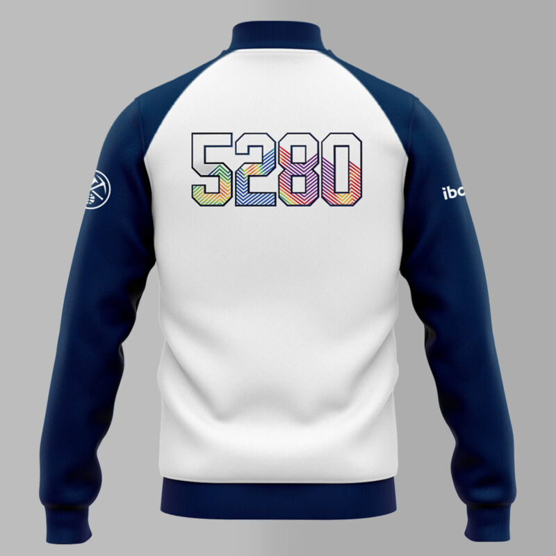 Special New Training 5280 Denver Nuggets Bomber Jacket - Image 3