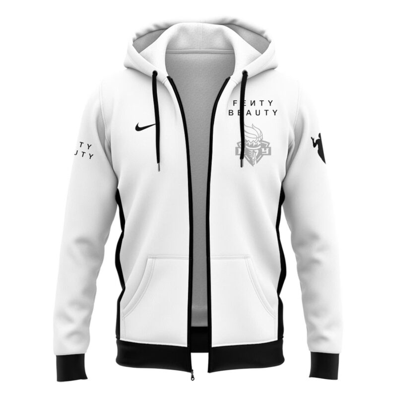 Limited Edition WNBA Champions New York Liberty Zip Hoodie 2 - Image 2