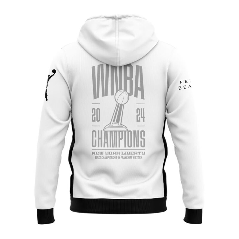 Limited Edition WNBA Champions New York Liberty Hoodie - Image 3