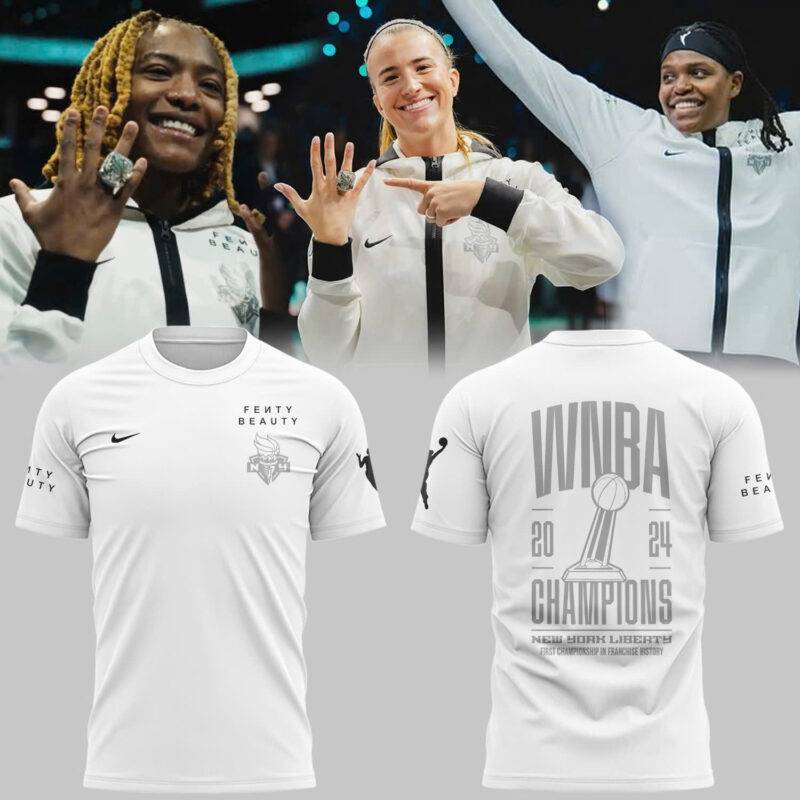 Limited Edition WNBA Champions New York Liberty Tshirt