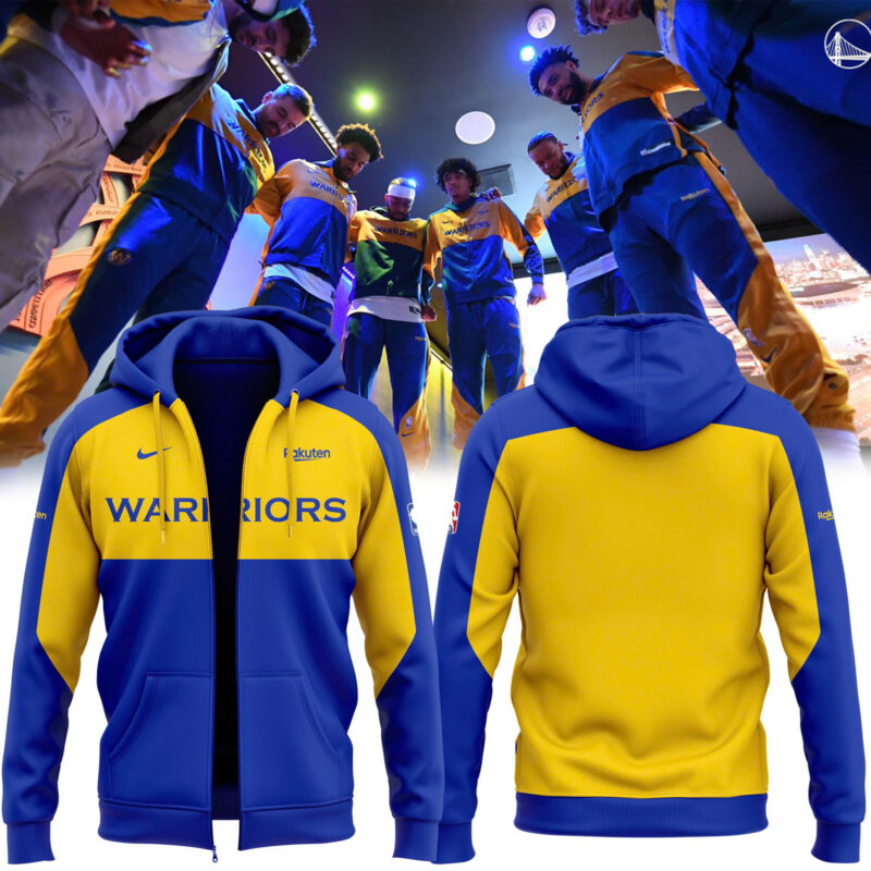 Special 2025 Uniform Golden State Warriors Zip Hoodie 2