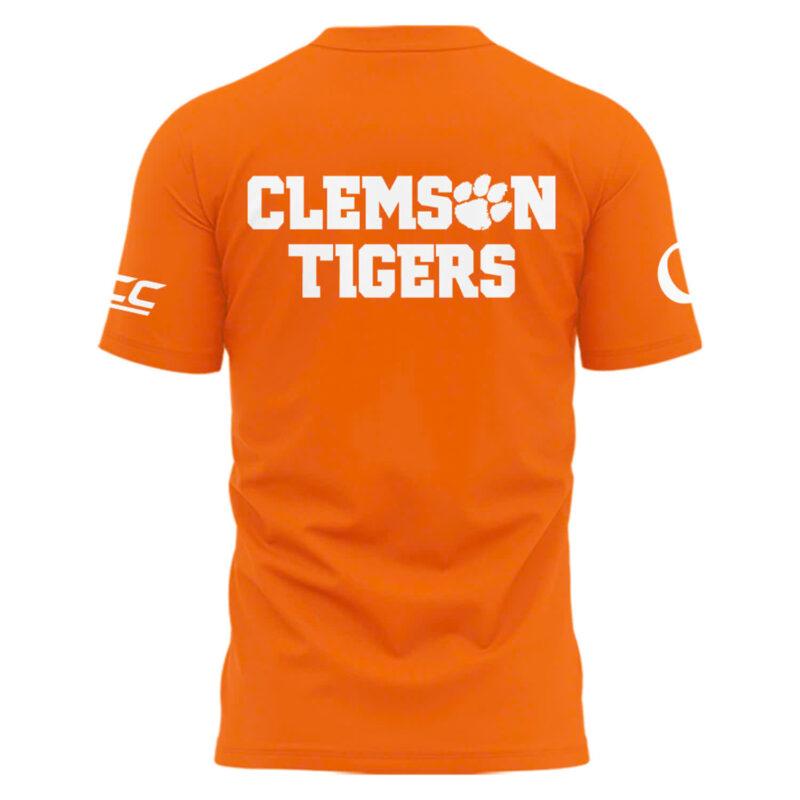 Limited Edition Clemson Softball " Why Not US" TShirt - Orange - Image 3