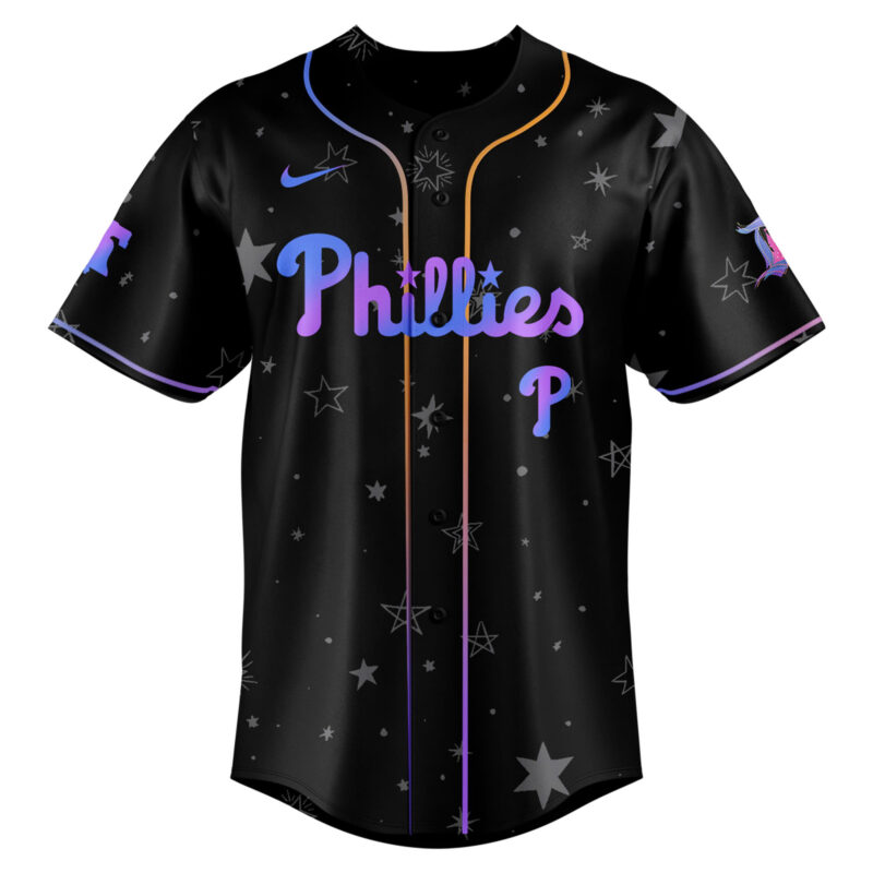 Special Disneyland 70th x Philadelphia Phillies Baseball Jersey - Image 2