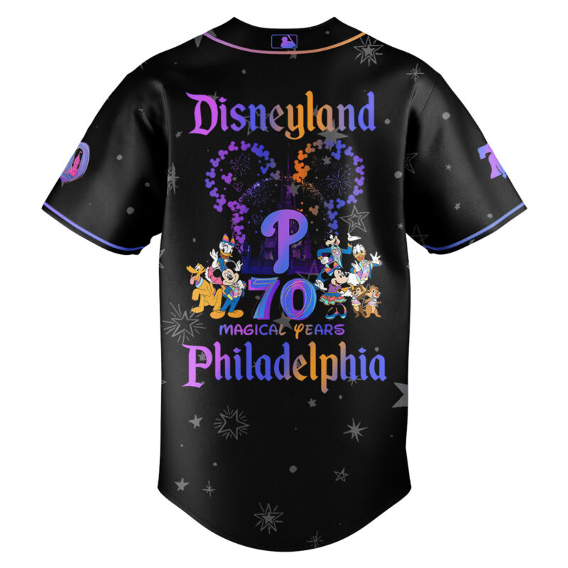 Special Disneyland 70th x Philadelphia Phillies Baseball Jersey - Image 3
