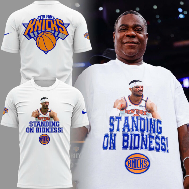 Special "STANDING ON BIDNESS!" New York Knicks Tshirt