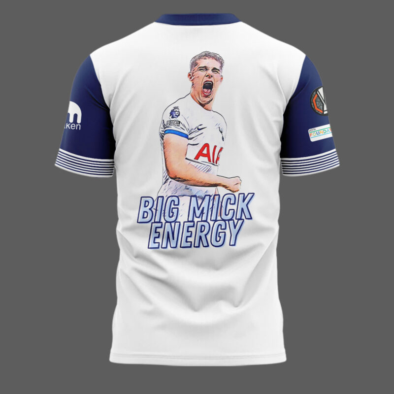 Special New Tottenham Hotspur Mickey Van De Ven T-Shirt - Image 3
