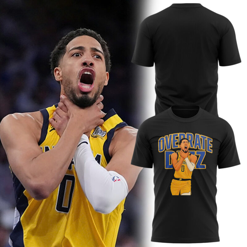 Special 2025 Tyrese Haliburton "Choke" Indiana Pacers Tshirt