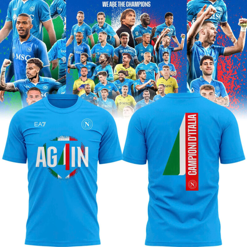 Special Edition Napoli Campioni d'Italia Tshirt