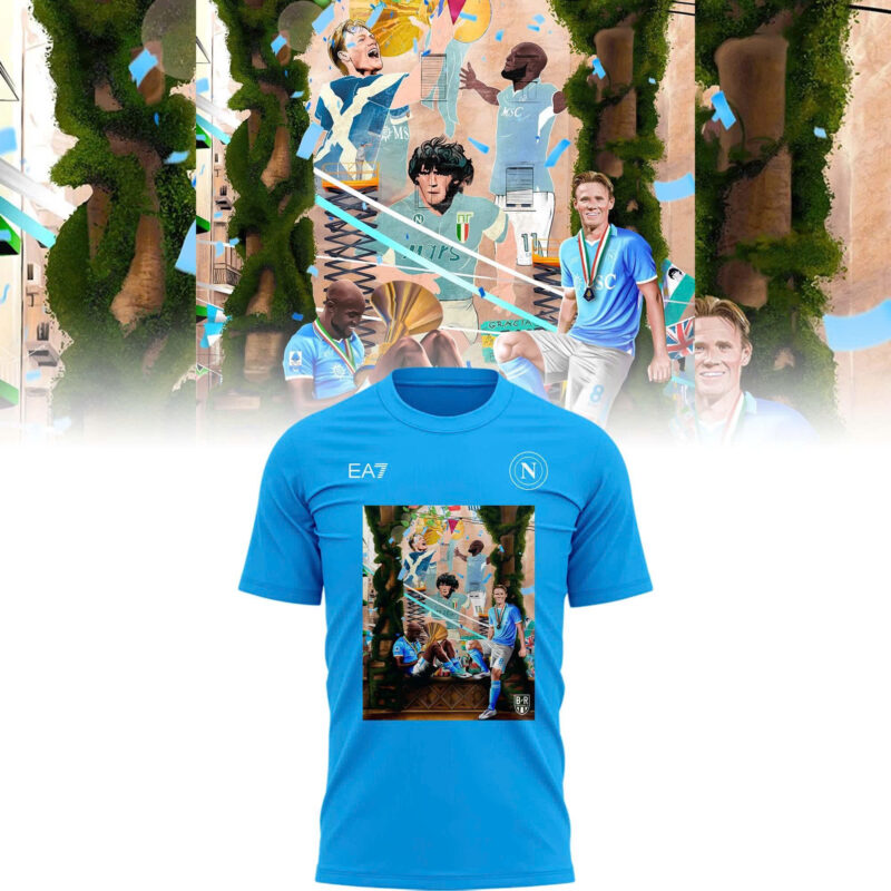 Special Edition Napoli Campioni d'Italia Anime Tshirt