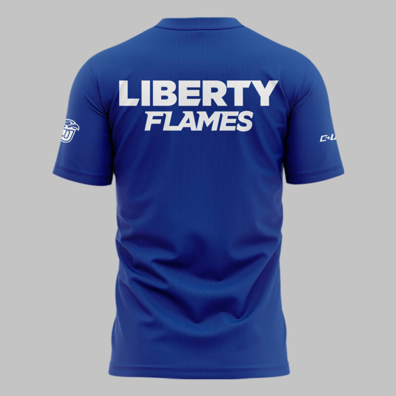 Special Go Flames Go God Liberty Softball T-Shirt - Image 3