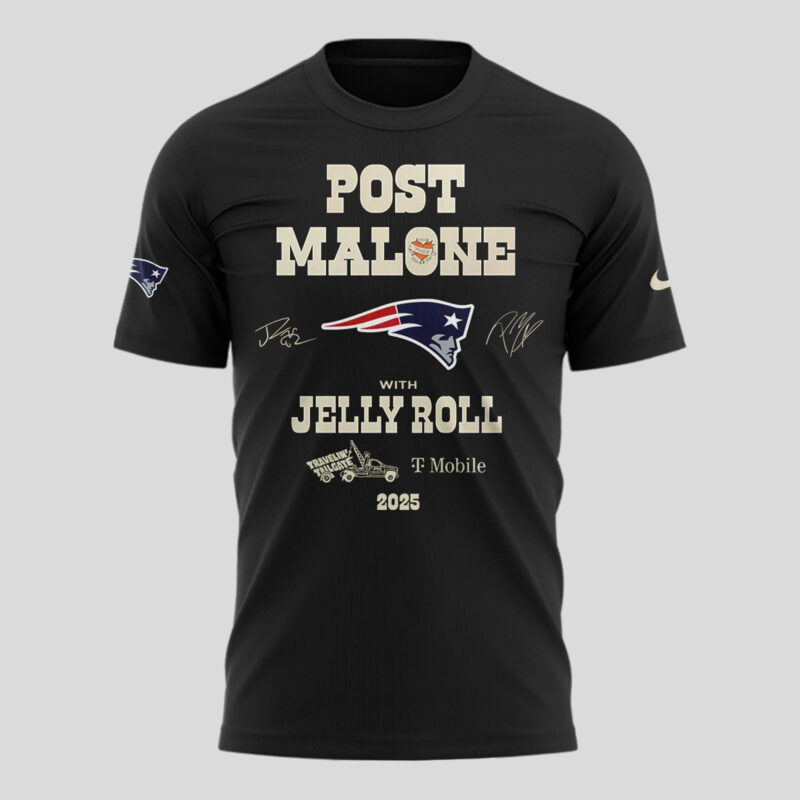 Special Big Ass Stadium Tour x New England Patriots Tshirt 2025 - Image 2