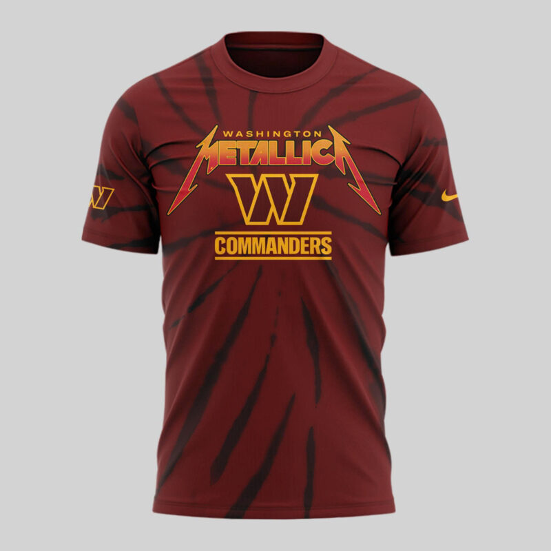Limited Edition M72 World Tour x Washington Commanders Tshirt - Image 2