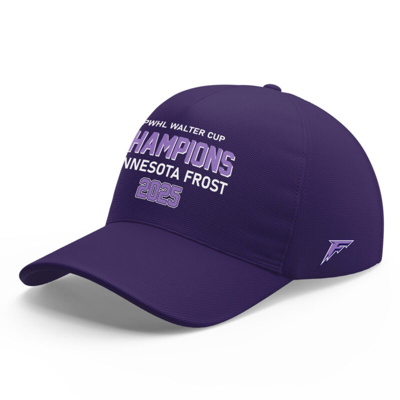 Special PWHL Walter Cup Champions 2025 Minnesota Frost Hockey Jersey - Image 5